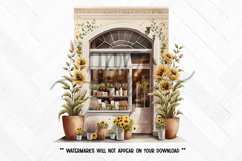 Sunflower Shop Watercolor Clipart Illustration Bundle Product Image 3