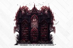 Dark Academia Gothic Library Fantasy Clipart Bundle Product Image 7