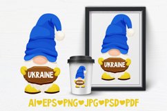 Ukrainian Gnome Sublimation design PNG PSD PDF Product Image 3