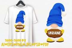 Ukrainian Gnome Sublimation design PNG PSD PDF Product Image 4