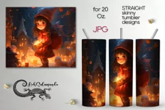 Fairy tale Christmas | Xmas Sublimation tumbler design PLUS Product Image 1
