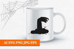 Monster Hand Silhouette PNG AI EPS JPG SVG Product Image 3