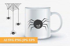 Cat Ghost Halloween PNG AI EPS JPG Product Image 4