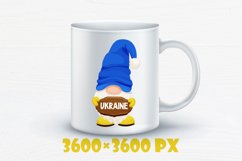 Ukrainian Gnome Sublimation design PNG PSD PDF Product Image 2