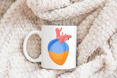 Ukrainian Heart Sublimation design PNG PSD PDF Product Image 5