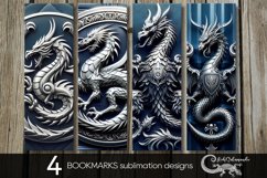 Fantasy dragon | mystic bookmarks sublimation design PLUS Product Image 1