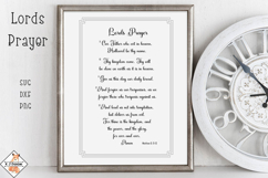Lords Prayer SVG | Bible Verses Product Image 1