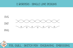 Borders - SVG for Foil Quill | Single Line Designs Product Image 1
