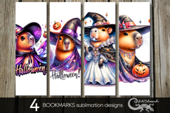 Halloween character | 4 bookmarks sublimation designs P Product Image 1