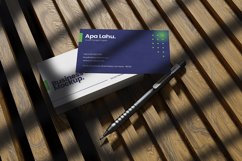 Realistic Business Card Mockup Product Image 1