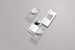 Minimalist UI App Screen Mockup Product Image 1