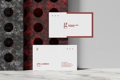Floating Business Card Mockup Product Image 1
