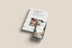 Close-up Smartphone and Note Book Mockup Product Image 2