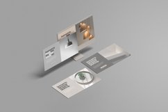Minimalist Isometric Desktop Mockup Product Image 1