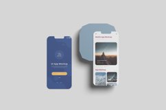 Top View UI Screen Mockup Product Image 1