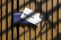 Top View Business Card Mockup Product Image 1