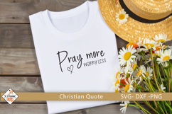 Christian Quote SVG Design | Religious Product Image 1