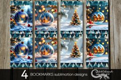 New year moods | Xmas bookmarks sublimation design P2 Product Image 1