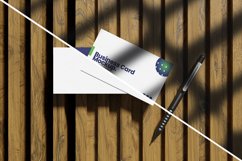Top View Business Card Mockup Product Image 2