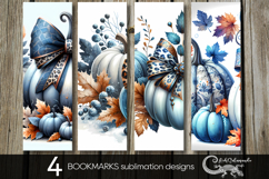 Pumpkin season | fall bookmarks sublimation design PLUS2 Product Image 1