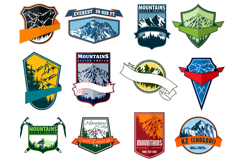 72 Outdoor Adventure Badges Bundle, Travel set Product Image 2