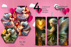 Valentine atmosphere | 4 love Skinny tumbler designs P2 Product Image 1