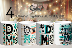 Dogs mom | 4 Animals Mug Sublimation designs PLUS2 Product Image 1