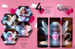 Valentine coffee | 4 love Skinny tumbler designs Product Image 1