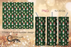 Christmas pattern | Christmas Sublimation Tumbler Design PL2 Product Image 1