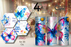 Mother's Day drawing | cute Skinny tumbler design PLUS2 Product Image 1