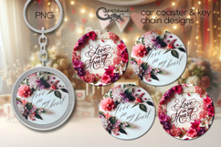 Motivating inscription 3 | Car coaster &amp; key chain design P2 Product Image 1