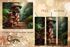 Funny Dogs | Straight Skinny tumbler Sublimation design PL2 Product Image 1