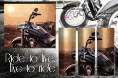 Motorcycle | Bike Sublimation Skinny tumbler design PLUS2 Product Image 1