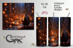 Fairy tale Christmas | Xmas Sublimation tumbler design PLUS2 Product Image 1