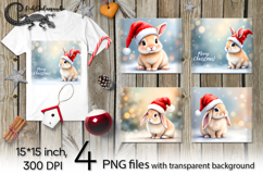 Watercolor christmas toys | retro PNG Sublimation design P2 Product Image 1