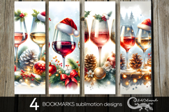 Christmas moods | Xmas bookmarks sublimation design P2 Product Image 1