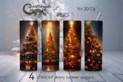 Christmas tree | Xmas Sublimation tumbler design PLUS2 Product Image 1