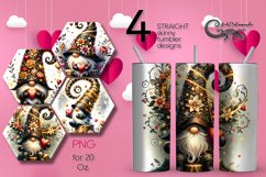 Valentine gnome | love tumbler sublimation designs PLUS2 Product Image 1