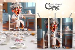 3D cartoon style | skinny tumbler Sublimation design PLUS2 Product Image 1