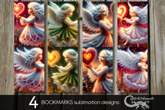 Love atmosphere | valentine bookmarks sublimation design P2 Product Image 1