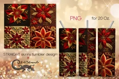 Embroidery | quadro skinny tumbler Sublimation design PLUS2 Product Image 1
