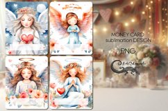 Angels | 4 love Money Card Sublimation designs 2 Product Image 1