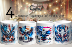 American veteran | patriotic USA Mug Sublimation design PL2 Product Image 1
