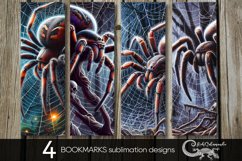Halloween spider | 4 bookmarks sublimation designs PLUS2 Product Image 1