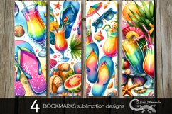 Bright beach life | bookmarks sublimation design PLUS2 Product Image 1