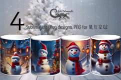 Christmas dragon | 4 Children's Sublimation Mug design PLUS Product Image 1