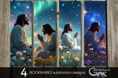 Christian cross | mystic bookmarks sublimation design PL2 Product Image 1