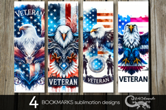 Patriotic usa veteran | bookmarks sublimation design PLUS2 Product Image 1