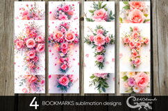Christian Cross | 4 faith bookmarks sublimation designs P Product Image 1