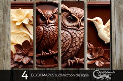 Chocolate is my love | 4 bookmarks sublimation designs PLUS2 Product Image 1